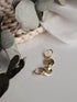 Cercei din argint Banut II (Silver/Gold)
